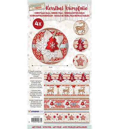 SHRINKSD07 - StudioLight - Scandinavian Winter nr.07 - Fleurs