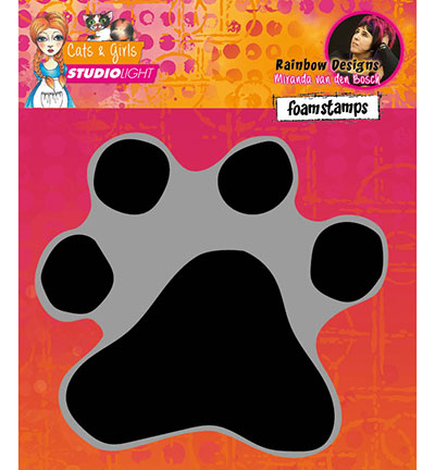 FOAMMB04 - StudioLight - Mixed Media Rainbow Designs nr.04 - 