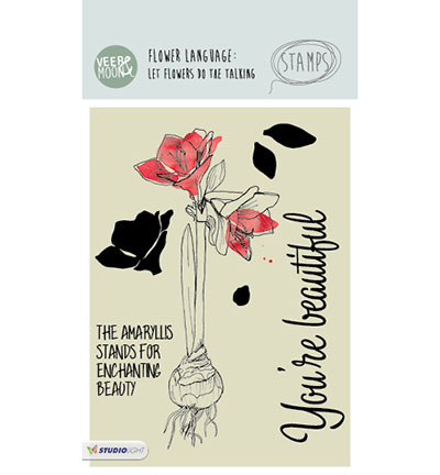 STAMPVM18 - StudioLight - Basics Veer & Moon nr.18 - Fleurs