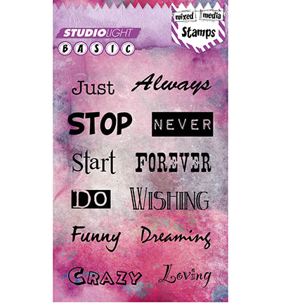 STAMPSL267 - StudioLight - Basics Mixed Media Nr. 267 - 