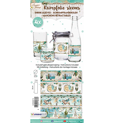 SHRINKSF15 - StudioLight - Sleeves, Summer Feelings nr.15 - Fleurs