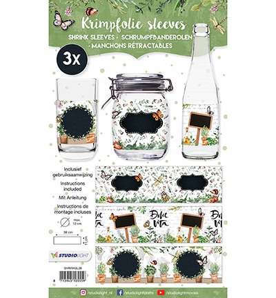 SHRINKSL26 - StudioLight - Sleeves, Herbs nr.26 - Fleurs