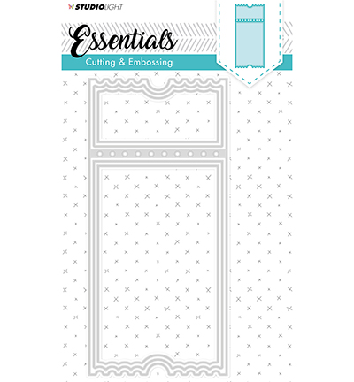 STENCILSL99 - StudioLight - Embossing Die Cut Stencil Essentials nr.99 - Formes de base