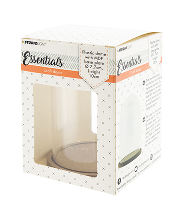 PLASTICDOME13 - StudioLight - Dome plastique avec base MDF - Domes