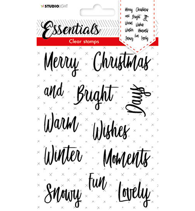 STAMPSL412 - StudioLight - Stamp Essentials nr. 412 - Textes
