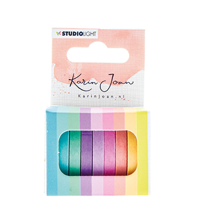 WASHIKJ01 - Karin Joan - Washi Tape, Karin Joan Blooming Collection nr.01 - Washi