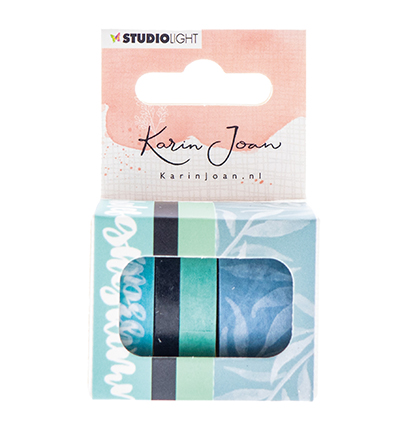 WASHIKJ02 - Karin Joan - Washi Tape, Karin Joan Blooming Collection nr.02 - Washi