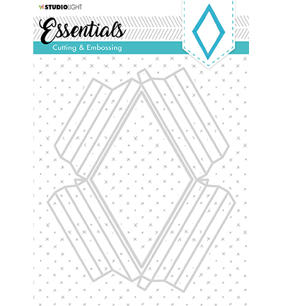 STENCILSL295 - StudioLight - Embossing Big Frame Dies Essentials nr.295 - Général