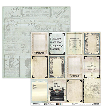 SL-PES-SCRAP29 - StudioLight - SL Scrap Rectangles Planner Essentials nr.29 - Scrap