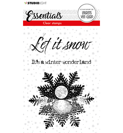 BL-ES-STAMP113 - StudioLight - BL Clear stamp Snowflake Essentials nr.113 - Noël, hiver