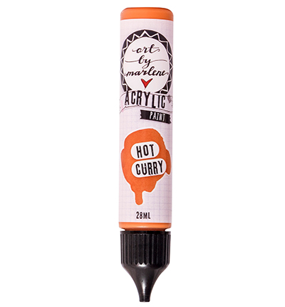 ABM-ES-ACP7 - Art by Marlene - ABM Arcylic Paint, Hot Curry Essentials nr.7 - Acrylic Paint
