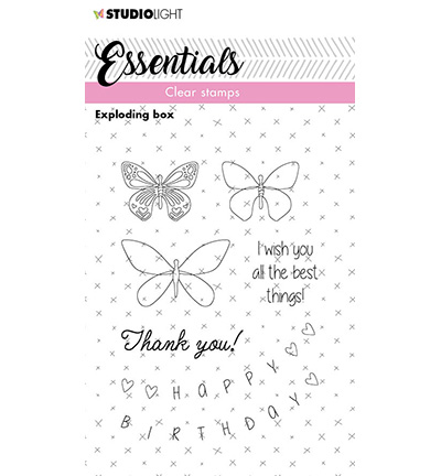 SL-ES-STAMP145 - StudioLight - Exploding box Essentials nr.145 - Amour, amitié