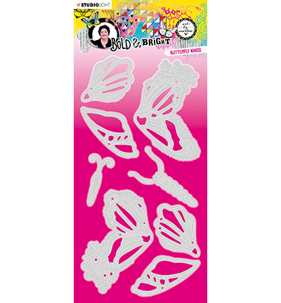 ABM-BB-CD132 - Art by Marlene - Butterfly wings Bold and Bright nr.132 - Papillons, insectes