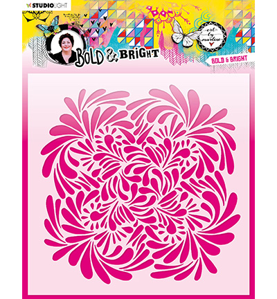 ABM-BB-MASK67 - Art by Marlene - Bold & Bright Bold and Bright nr.67 - Fleurs