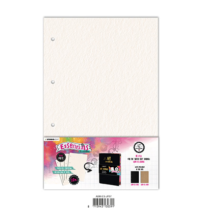 ABM-ES-JP07 - Art by Marlene - Journal pages For ABM-ES-JOUR05 white Essentials nr.07 - Recharge de revue d'art ABM-ES-JP07 - Art by Marlene - Journal pages For ABM-ES-JOUR05 white Essentials nr.07 - Recharge de revue d'art
