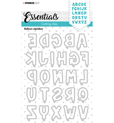 SL-ES-CD168 - StudioLight - Balloon alphabet Essentials nr.168 - Chiffres et lettres