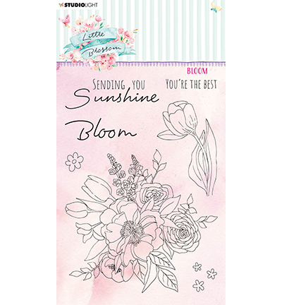 SL-LB-STAMP197 - StudioLight - Bloom Little Blossom nr.197 - Tampons Studio Light