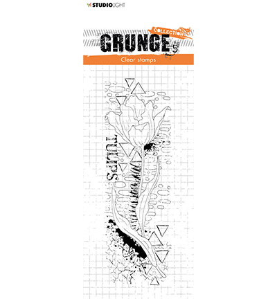 SL-GR-STAMP198 - StudioLight - Tulip Grunge Collection nr.198 - Fleurs