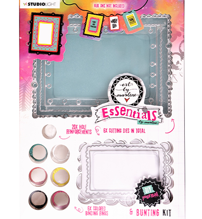ABM-ES-JOUR06 - Art by Marlene - Journal and Bunting Kit Essentials nr.06 - Art Journal