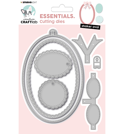 CCL-ES-CD160 - CraftLab - Oval shaker Essentials nr.160 - Matrices CraftLab