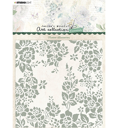 JMA-ES-EMB09 - Jenine's - Flower silhouettes Essentials nr.09 - Divers