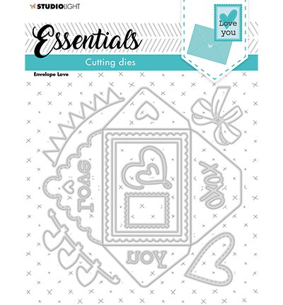 SL-ES-CD239 - StudioLight - Envelope Love Essentials nr.239 - Enveloppe, boîte