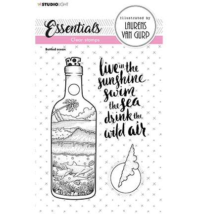 BL-ES-STAMP253 - StudioLight - Bottled ocean Essentials nr.253 - La mer / plage