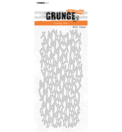SL-GR-CD237 - StudioLight - Grit lines Grunge Collection nr.237 - Fond