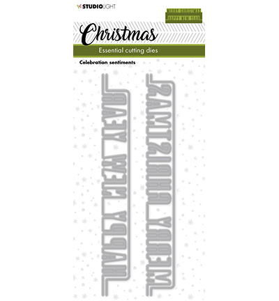 SL-ES-CD240 - StudioLight - Christmas Celebration sentiments Essentials nr.240 - Matrices Essentials