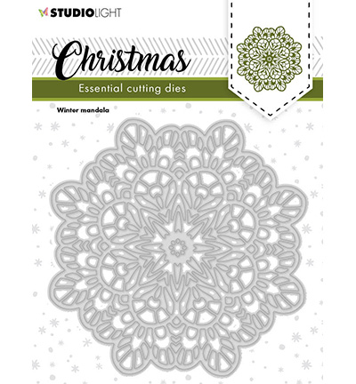 SL-ES-CD248 - StudioLight - Christmas Winter mandala Essentials nr.248 - Noël, hiver
