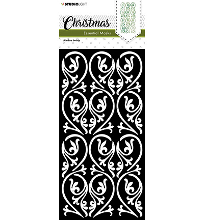 SL-ES-MASK113 - StudioLight - Christmas Slimlinne swirly Essentials nr.113 - Noël, hiver
