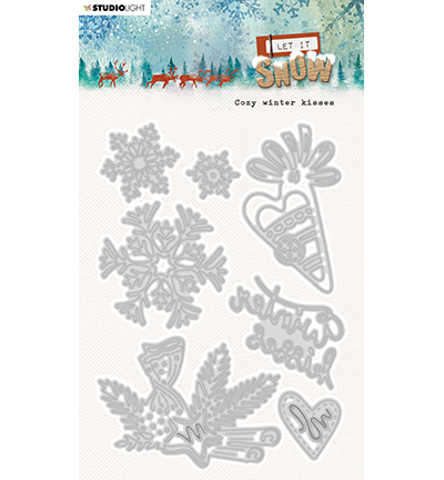SL-LIS-CD373 - StudioLight - Snowy winter kisses Let it snow nr.373 - Matrices Studio Light