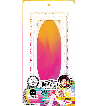 ABM-MUC-MASK138 - Art by Marlene - Basic borders Mixed-Up Collection nr.138 - Cadre / border