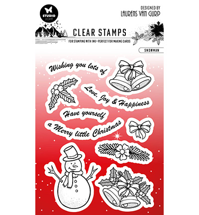 BL-ES-STAMP302 - StudioLight - Snowman Essentials nr.302 - Tampons By Laurens