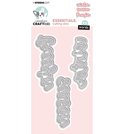 CCL-ES-CD421 - CraftLab - Winter Essentials Wordz nr.421 - Textes