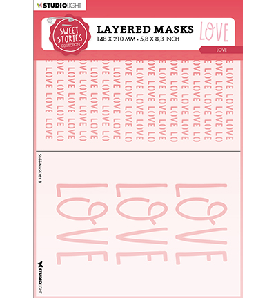 SL-SS-MASK161 - StudioLight - Love Sweet Stories nr.161 - Amour