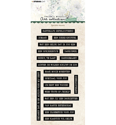 JMA-ES-STAMP341 - Jenine's - Speciale wensen Essentials nr.341 - Textes