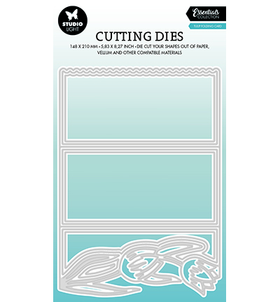 SL-ES-CD491 - StudioLight - Tulip card shape Essentials nr.491 - Matrices Essentials