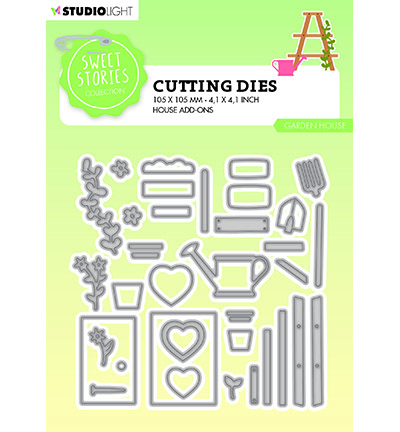 SL-SS-CD513 - StudioLight - Garden house add-ons Sweet Stories nr.513 - Jardin