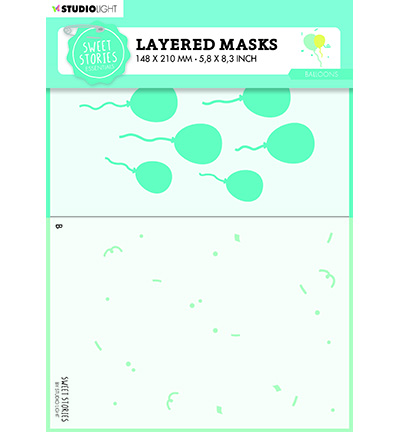 SL-SS-MASK191 - StudioLight - Balloons Sweet Stories nr.191 - 