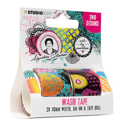 ABM-SI-WASH09 - Art by Marlene - Scallop-Color Signature Collection nr.09 - Washi