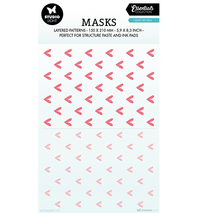 SL-ES-MASK175 - StudioLight - Heart pattern Essentials nr.175 - 