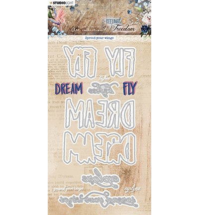 JMA-FOF-CD516 - Jenine's - Spread your wings Feelings of Freedom nr.516 - Textes