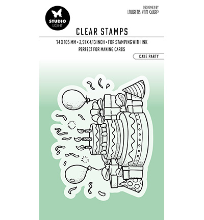 BL-ES-STAMP412 - Laurens van Gurp - Cake Party Essentials nr.412 - 