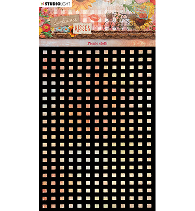 SL-SK-MASK200 - StudioLight - Picnic cloth Sunflower Kisses nr.200 - Background