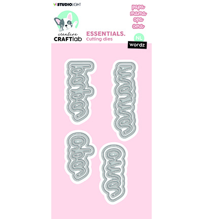 CCL-ES-CD542 - CraftLab - Wordz Family (NL) Essentials nr.542 - Textes