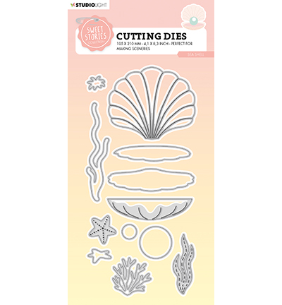 SL-SS-CD528 - StudioLight - Sea shell Sweet Stories nr.528 - 