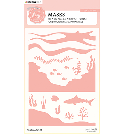 SL-SS-MASK202 - StudioLight - Sea scenery Sweet Stories nr.202 - Mer / plage