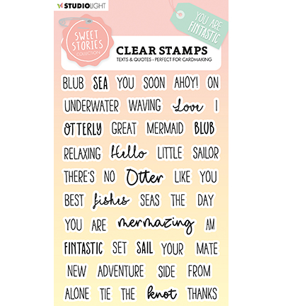 SL-SS-STAMP442 - StudioLight - Quotes small Fintastic Sweet Stories nr.442 - Texte