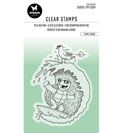 BL-ES-STAMP455 - Laurens van Gurp - Surf dude By Laurens nr.455 - 